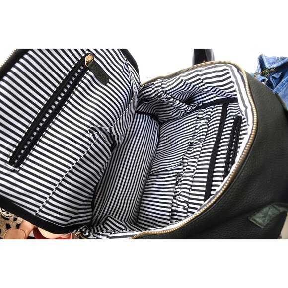 Rad Rev OG GREEN Pine Gold Studs Full-Size Diaper Bag Backpack Purse Crossbody - Picture 10 of 13